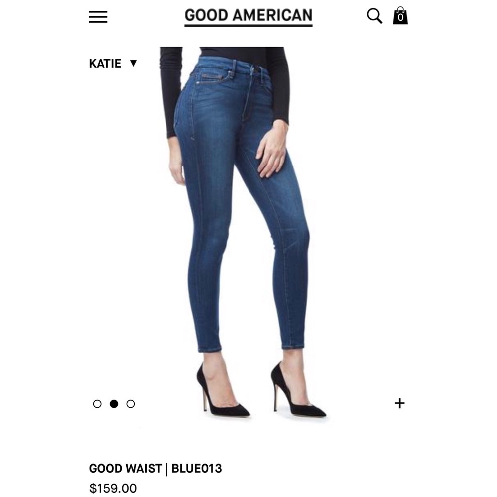 Good American “Good Waist” Jeans - Size 2 (26)